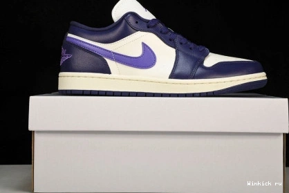 J Sky 1 Low Jordan Purple 0809